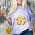 Just An Introvert Living In An Extrovert World Stickmen Comfort Color Blast T-Shirt Amethyst