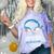 Keep Calm Earthlings Are Strange Alien Introvert Comfort Color Blast T-Shirt Amethyst