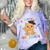 Kids Kindergarten Graduate Cat Graduation Comfort Color Blast T-Shirt Amethyst