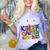 Kids Kindergarten Graduation Class Of 2021 Shirt I Just Graduated Comfort Color Blast T-Shirt Amethyst