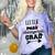 Kids Kindergarten Graduation Shirt Girls Daughter Granddaughter Comfort Color Blast T-Shirt Amethyst