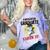 Kids Kindergarten Nailed It Shirt 2019 Shark Graduation Tee Comfort Color Blast T-Shirt Amethyst