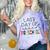 Kids Last Day Of Preschool Graduation Comfort Color Blast T-Shirt Amethyst