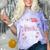 Kids Little Miss Pre-K Grad 2025 Preschool Girls Prek Graduation Comfort Color Blast T-Shirt Amethyst