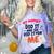 Kids My Mommy Did It Graduation Mom Graduate Comfort Color Blast T-Shirt Amethyst
