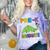 Kids Pre-K Graduate Brontosaurus Dino Pre Kindergarten Graduation Comfort Color Blast T-Shirt Amethyst