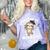 Kids Kids Preschool Nailed It Sloth Graduation Comfort Color Blast T-Shirt Amethyst
