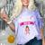 Kids Princess Girl Preschool Graduate 2018 Graduation Pre-K Comfort Color Blast T-Shirt Amethyst