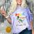 Kids So Long Pre-K Preschool Graduation Kindergarten Here I Come Comfort Color Blast T-Shirt Amethyst