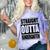 Kids Straight Outta Kindergarten Shirt Boy Girl Graduation Comfort Color Blast T-Shirt Amethyst