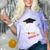 Kindergarten 2018 NAILED IT Graduation Graduate Comfort Color Blast T-Shirt Amethyst