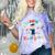 Kindergarten Graduation 2018 T Shirt Graduate Comfort Color Blast T-Shirt Amethyst