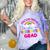 Kindergarten Graduation Shirt Mom For Girl Graduate Tee Comfort Color Blast T-Shirt Amethyst