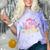 Kindergarten Graduation Shirts 2019 Girls Graduate T Shirt Comfort Color Blast T-Shirt Amethyst