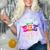 Last Day Of School Adios Kindergarten Graduation Kids Girls Comfort Color Blast T-Shirt Amethyst