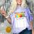 Last Day Of School Sign My Shirt Autograph Graduation Comfort Color Blast T-Shirt Amethyst