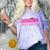 Latina Graduation Educated Latina Chingona With A Masters Comfort Color Blast T-Shirt Amethyst
