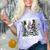 Life Is Short Buy The Book Introvert Skeleton Reading Comfort Color Blast T-Shirt Amethyst