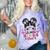 Lil Miss 1st Grade Grad Graduation Last Day Of 1st Grade Comfort Color Blast T-Shirt Amethyst