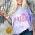Little Miss Pre-K Grad Preschool Prek Graduation 2025 Comfort Color Blast T-Shirt Amethyst