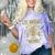 Los Angeles Hotrods Automotive Nostalgia Distressed Comfort Color Blast T-Shirt Amethyst