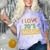 I Love 70's Music Retro Style Nostalgia Vibe 1970 70's Party Comfort Color Blast T-Shirt Amethyst I Love 70's Music Retro Style Nostalgia Vibe 1970 70's Party Comfort Color Blast T-Shirt Amethyst