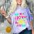 I Love The 90'S 90s Nostalgia Comfort Color Blast T-Shirt Amethyst