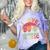 I Love 90's Music Retro Style Nostalgia Cassette 1990s Party Comfort Color Blast T-Shirt Amethyst