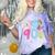 I Love 90's Retro Style Nostalgia Vibe 1990's Party Comfort Color Blast T-Shirt Amethyst