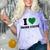 I Love Irish Exits St Patrick's Day Introvert Party Comfort Color Blast T-Shirt Amethyst I Love Irish Exits St Patrick's Day Introvert Party Comfort Color Blast T-Shirt Amethyst