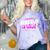Makeup Artist Beauty Cosmetologist Graduation T-Shirt Comfort Color Blast T-Shirt Amethyst