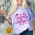Masters Graduation Educated Latina Chingona Con Diploma Comfort Color Blast T-Shirt Amethyst