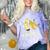 Medium Mature Banana Banana Real School Graduation Celebrations Comfort Color Blast T-Shirt Amethyst