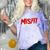 Misfit Outfit And Costume Introvert Apparel Comfort Color Blast T-Shirt Amethyst