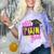 Miss 5th Grade Shirt 5 Grad Kids Girl Graduation School Comfort Color Blast T-Shirt Amethyst
