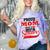 Mom Class Of 2019 Senior Graduation T-Shirt High School Comfort Color Blast T-Shirt Amethyst