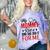 My Mommy Did It And She Did It For Me Nurse Graduation Mom Comfort Color Blast T-Shirt Amethyst
