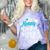 My Mommy Did It Tee Graduation Graduated Mom Proud Children Comfort Color Blast T-Shirt Amethyst