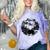 Monster Squonk In Forest Folklore Cryptid Introvert Comfort Color Blast T-Shirt Amethyst