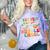 Next Stop Middle School Elementary School Graduation 2025 Comfort Color Blast T-Shirt Amethyst