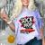 Nostalgia 1950s Sock Hop Dance Comfort Color Blast T-Shirt Amethyst