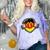 Nostalgia Chest Flag GDR Comfort Color Blast T-Shirt Amethyst