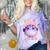 Not a Hugger Cute Pufferfish Autism Awareness Introverts Comfort Color Blast T-Shirt Amethyst