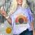 Not A Hugger Retro Sea Urchin Sarcastic Introvert Comfort Color Blast T-Shirt Amethyst