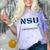 NSU No Such University High School Graduation Comfort Color Blast T-Shirt Amethyst