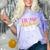 In My Nurse Era Nursing School Graduation Women Comfort Color Blast T-Shirt Amethyst