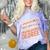 Nurse Graduation I Survived My Wife'S Nursing Degree Nurse Comfort Color Blast T-Shirt Amethyst