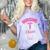 Nursing School Graduation Class Of 2019 RN Student Comfort Color Blast T-Shirt Amethyst