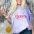 Nursing Shirt Graduation Nurse School Trauma Queen Shirt Comfort Color Blast T-Shirt Amethyst
