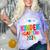 I Officially Graduated Kindergarten Graduation 2024 Comfort Color Blast T-Shirt Amethyst